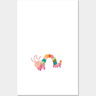 Fun caterpillar Posters and Art